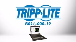 Tripp Lite B02100019 Rackmount Console [upl. by Hjerpe]