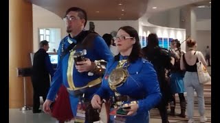 9 DragonCon 2024 Walkthrough raw footage outside Dragon Con 2024 cosplay unedited [upl. by Cerracchio357]