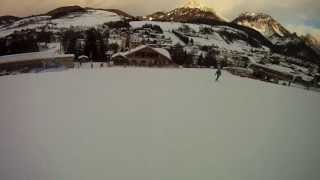 Erta  Plan de Corones  Kronplatz  New FIS World Cup Donwhill [upl. by Suoirrad]