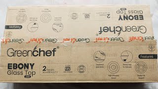 Greenchef LPG GAS STOVE 👌👌❇️ EBONY Glass Topkitchen unboxing gasstoves greenchef [upl. by Nagiem]