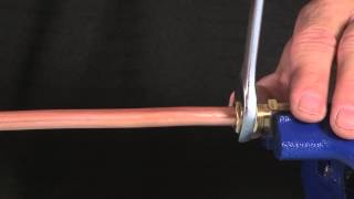 How To Install a Compression Fitting on Copper or Plastic Tubing [upl. by Erna613]