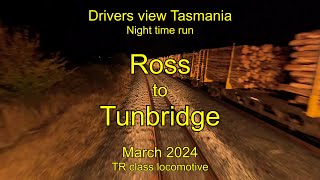 Drivers view Tasmania Ross to Tunbridge Mar 2024 [upl. by Kirt]