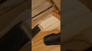 Carving wooden guasha with Japanese chisel asmr art satisfying woodworking [upl. by Mischa]