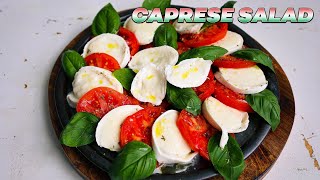 How to Make CAPRESE SALAD Like an Italian [upl. by Lapham]