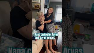 NANA Gets upset for granddaughters last day of school Carya911 [upl. by Adieren]