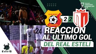 ASÍ REACCIONA Y CELEBRA UN 🇬🇹GUATEMALTECO UN 🇲🇽MEXICANO Y UN 🇨🇷TICO AL ÚLTIMO GOL DEL 🚂🚂Real Estelí [upl. by Branden]