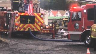 Sunbury Fire Dept  SunRe Cheese  Commercial Structure Fire [upl. by Teews]