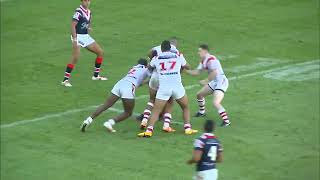 2015  NYC Round 8  Sydney Roosters vs St George Illawarra Dragons u20s 2nd Half [upl. by Aramas]