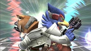 SSBB TAS Fox vs Falco [upl. by Reede]