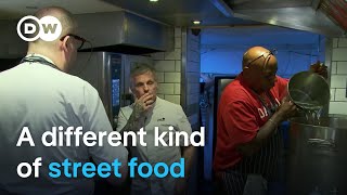 Highend restaurant in London gives homeless a new chance in life  Focus on Europe [upl. by Yemrots666]