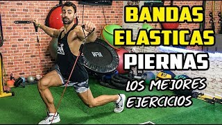 🔴 Ejercicios BANDAS ELASTICAS PIERNAS  MALAGAENTRENA [upl. by Odareg]