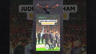 ❤️😱 JUDE BELLINGHAM gives his jacket to mascot in a wheelchair as rain pouring 🌧️🌧️ [upl. by Aikkan]