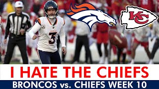 HEARTBREAKER Broncos vs Chiefs Highlights amp Reaction After Crushing Loss  Bo Nix News amp Stats [upl. by Yesor]