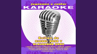 Amiga Karaoke Version Originally Performed By Miguel Bosé [upl. by Latia]