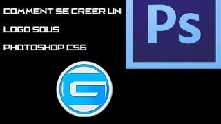 ☆FRTUTO★comment se creer un logo sous photoshop cs6 YoutubeTutoriel [upl. by Ymmaj]