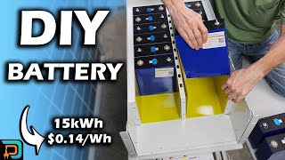 SAVE Thousands  Build your own home solar battery backup [upl. by Moore]