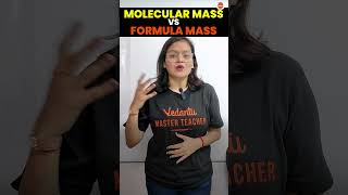 Molecular Mass vs Formula Mass Explained in 60 Seconds ⏱️⌛🔥🔥 [upl. by Flip]