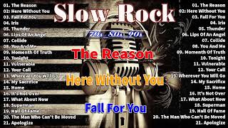 Slow Rock Ballads 70s 80s 90s  Scorpions Aerosmith Bon Jovi U2 Ledzeppelin [upl. by Paulie]