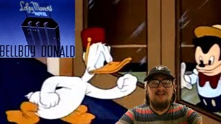 Donald Duck Bellboy Donald 1942  First Time Watching  Can Donald Keep His Cool as a Bellboy [upl. by Duquette]