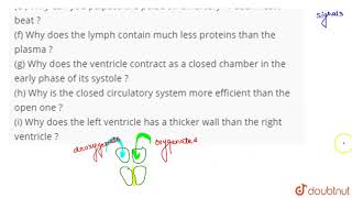 Explain the following  a Why does the atrial systole normally precedes the ventricular systol [upl. by Einon]