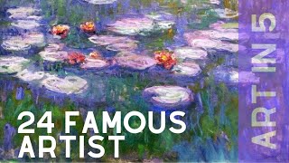 celebrating 24 famous artists [upl. by Rasia504]