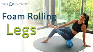 Best Foam Roller Exercises for Legs and Hips [upl. by Nivra896]