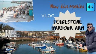 Exploring Folkestone Harbour Arms A MustVisit Destination folkestone [upl. by Nojel236]