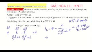 Phosphorus trichloride PCl3 phản ứng với chlorine Cl2 tạo thành phosphoruspentachloride PCl5 [upl. by Agnesse]