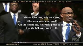 Blessed Quietness Church Hymn w Lyrics [upl. by Yllod]