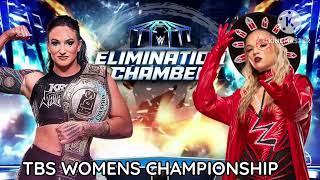 ELIMINATION CHAMBER MATCH CARD [upl. by Agostino]