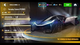 Happy New Year Asphalt 8 Upgrading Faraday Future  FFZERO1 [upl. by Emilio]