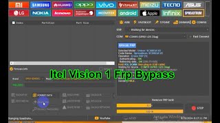 Itel Itel Vision 1 mobilephone frp l6005 frp bypass unlock tool pc [upl. by Oaoj]