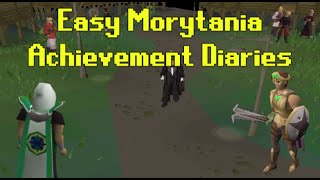 Achievement Diary  Easy Morytania tasks  OldSchool Runescape [upl. by Nesnah651]