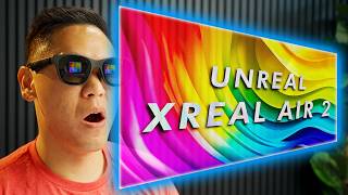 XREAL AIR 2 amp PRO The CRAZIEST 120Hz Wearable Gaming Display with Shockingly Good Sound [upl. by Aihsal391]