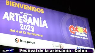 Festival de la artesania Colon 2023 [upl. by Mallon]