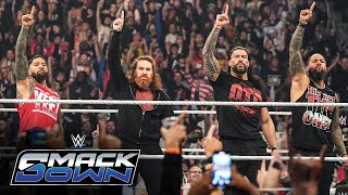 FULL SEGMENT Sami Zayn and Roman Reigns reunite SmackDown Nov 8 2024 [upl. by Nylrehc]