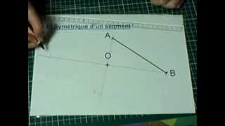 Symétrique dun segment par rapport à un point [upl. by Allimak]