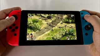 Commandos 2  HD Remaster  Nintendo Switch handheld gameplay [upl. by Eenwahs]