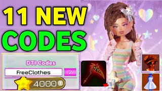 ALL NEW⚠️DRESS TO IMPRESS CODES OCTOBER 2024  DTI ROBLOX CODES 2024 [upl. by Arrac]