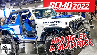 SEMA 2022 Jeep Wrangler amp Gladiator Builds  Walkarounds Event Coverage amp More [upl. by Delphina115]