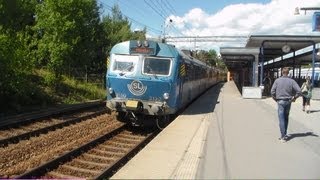 Stockholms pendeltåg X10 ride Norrviken  Häggvik Sweden [upl. by Athalee]