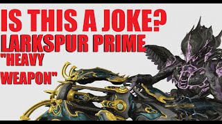 WARFRAME Larkspur Prime BuildReview  Archwing Weapon Discussion  Citrines Last Wish [upl. by Ytoc]