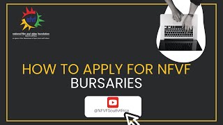 NFVF Bursary Registration Process Explainer Video [upl. by Benge]