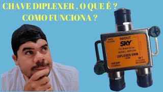 CHAVE DIPLEXER O QUE É  E COMO FUNCIONA [upl. by Far]