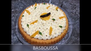 Basboussa façon tarte 😍👌🏼 [upl. by Jamnes]