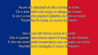 Deșteaptăte române  linno nazionale della Romania testo [upl. by Yetnom]