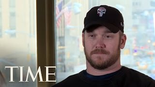 Chris Kyle American Sniper  10 Questions  TIME [upl. by Yllut]