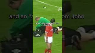 Ref gets KO’d Scottish Commentary on Notts Forest v Wimbledon Roy Keane amp Warren Barton [upl. by Aiyn576]