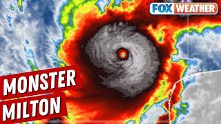 Hurricane Milton Strengthens Into Category 5 Storm With Florida Bracing For LifeThreatening Impacts [upl. by Abert]