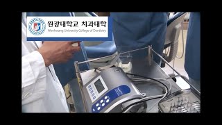 원광대학교 치과대학 원내생교육 임플란트 모터작동법 [upl. by Dorsey]